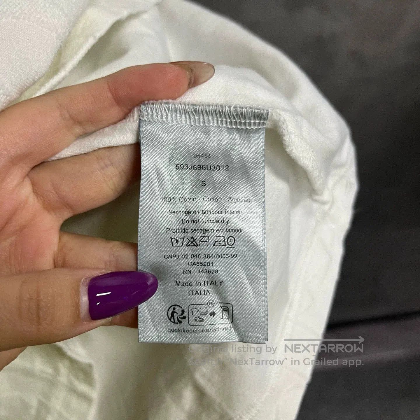 Dior dior white embroidered short sleeve t-shirt. Size US S / EU 44-46 / 1 - 4 Thumbnail