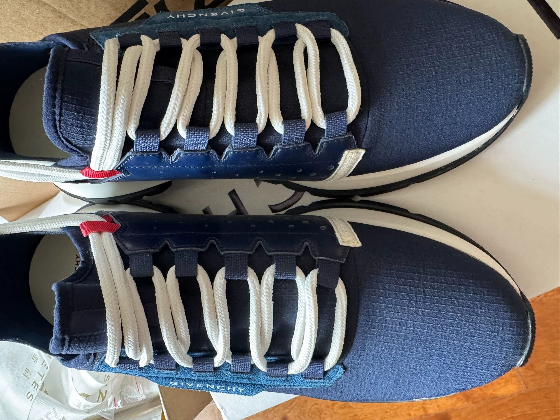 Givenchy Givenchy 23 Spectre 42 Deep Blue Worn Once Sneakers Size US 9 / EU 42 - 8 Thumbnail