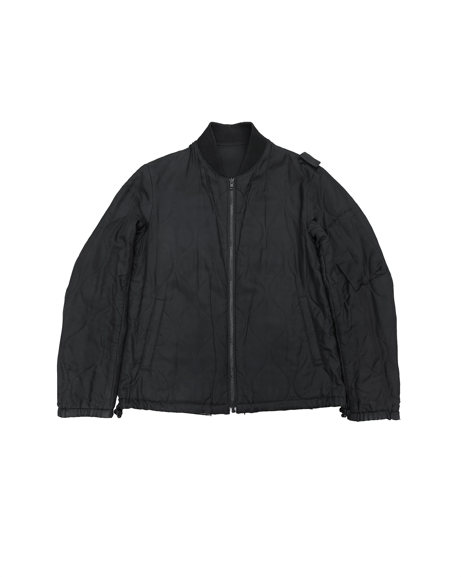 Yohji Yamamoto Yohji Yamamoto Pour Homme Padded Silk Reversible Blouson Size US M / EU 48-50 / 2 - 6 Thumbnail