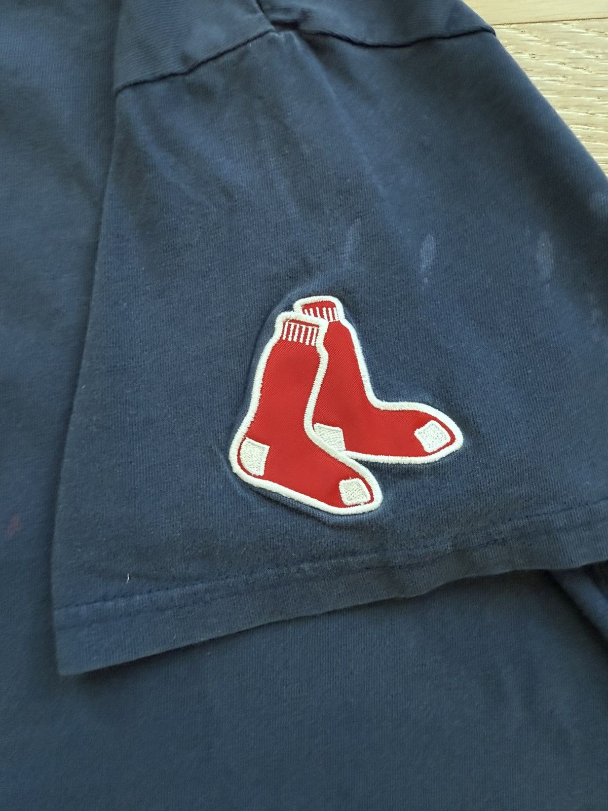 Nike Nike Boston Red Sox Center Check MLB Shirt Size US L / EU 52-54 / 3 - 9 Thumbnail