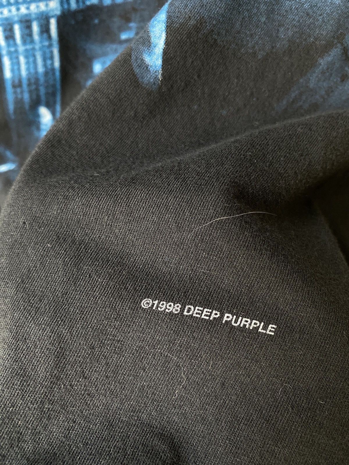 Band Tees × Vintage Vintage 1998 Deep Purple Boxy Cutting Band Tee Size US L / EU 52-54 / 3 - 4 Thumbnail