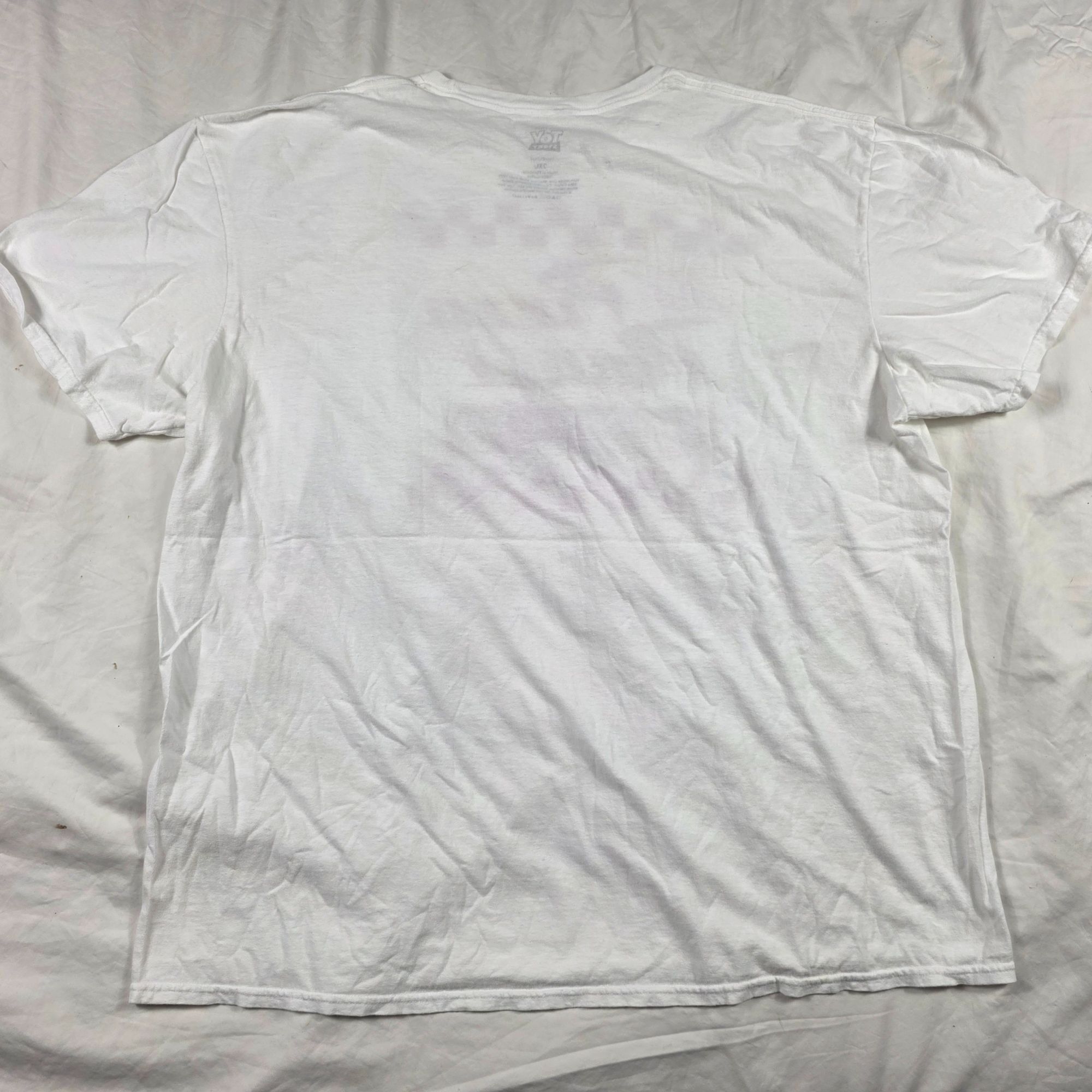 Disney Disney Pixar Toy Story Mens 2XL White Red Pizza Planet T-Shi Size US XXL / EU 58 / 5 - 2 Thumbnail