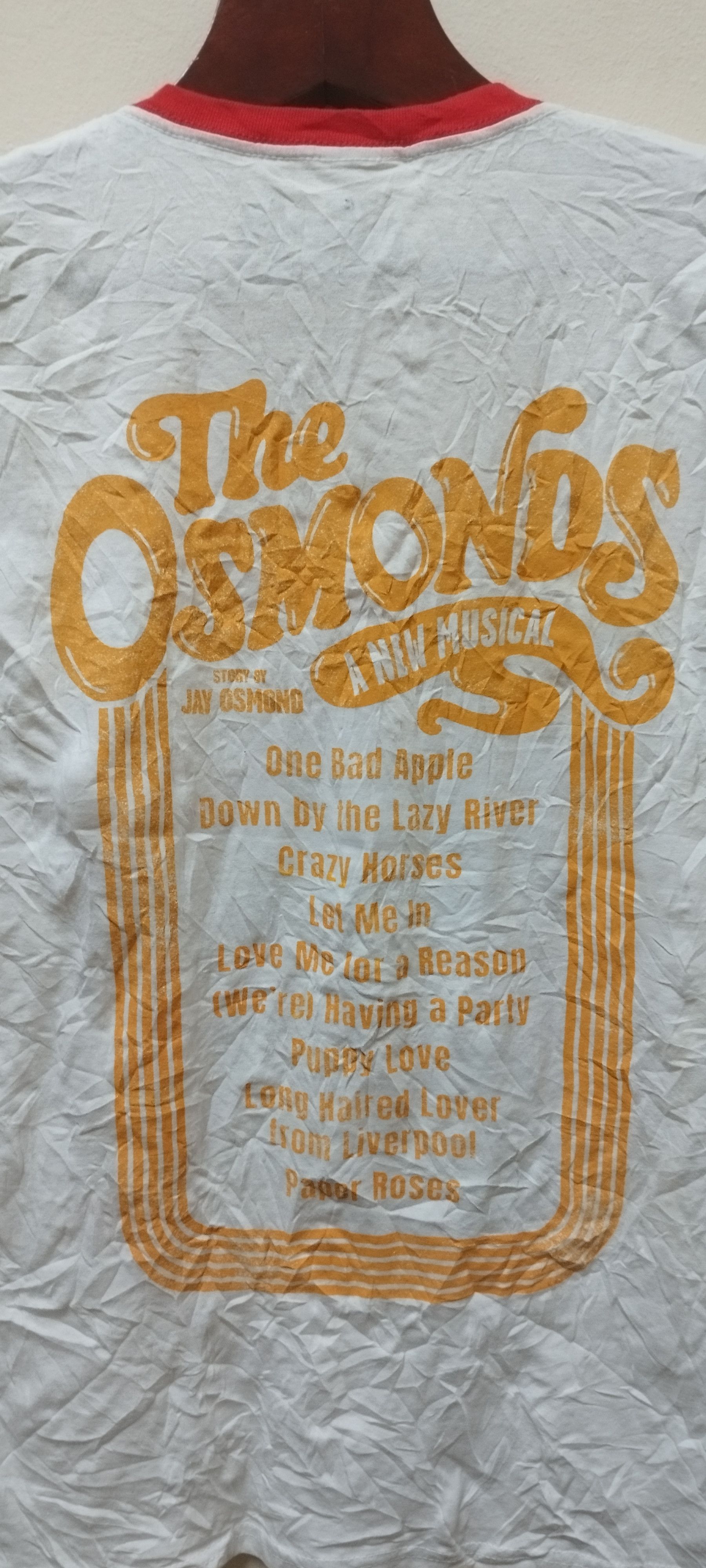 Band Tees The Osmonds Brother Ringer T-shirt Size US S / EU 44-46 / 1 - 3 Thumbnail