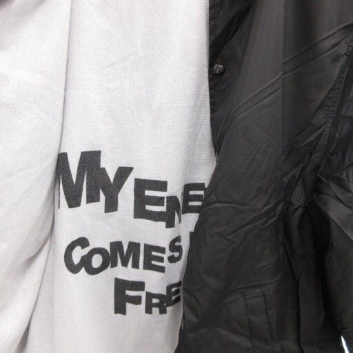 Good Design Shop Comme des Garcons Fleece Lined Airline Logo Nylon Coach Jacket Size US S / EU 44-46 / 1 - 5 Thumbnail