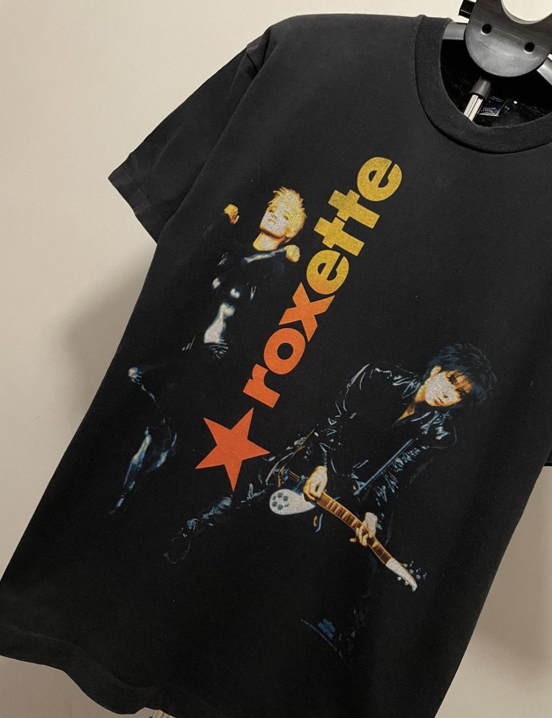 Band Tees Roxette Vintage RARE 1992 T Shirt Size US L / EU 52-54 / 3 - 2 Thumbnail