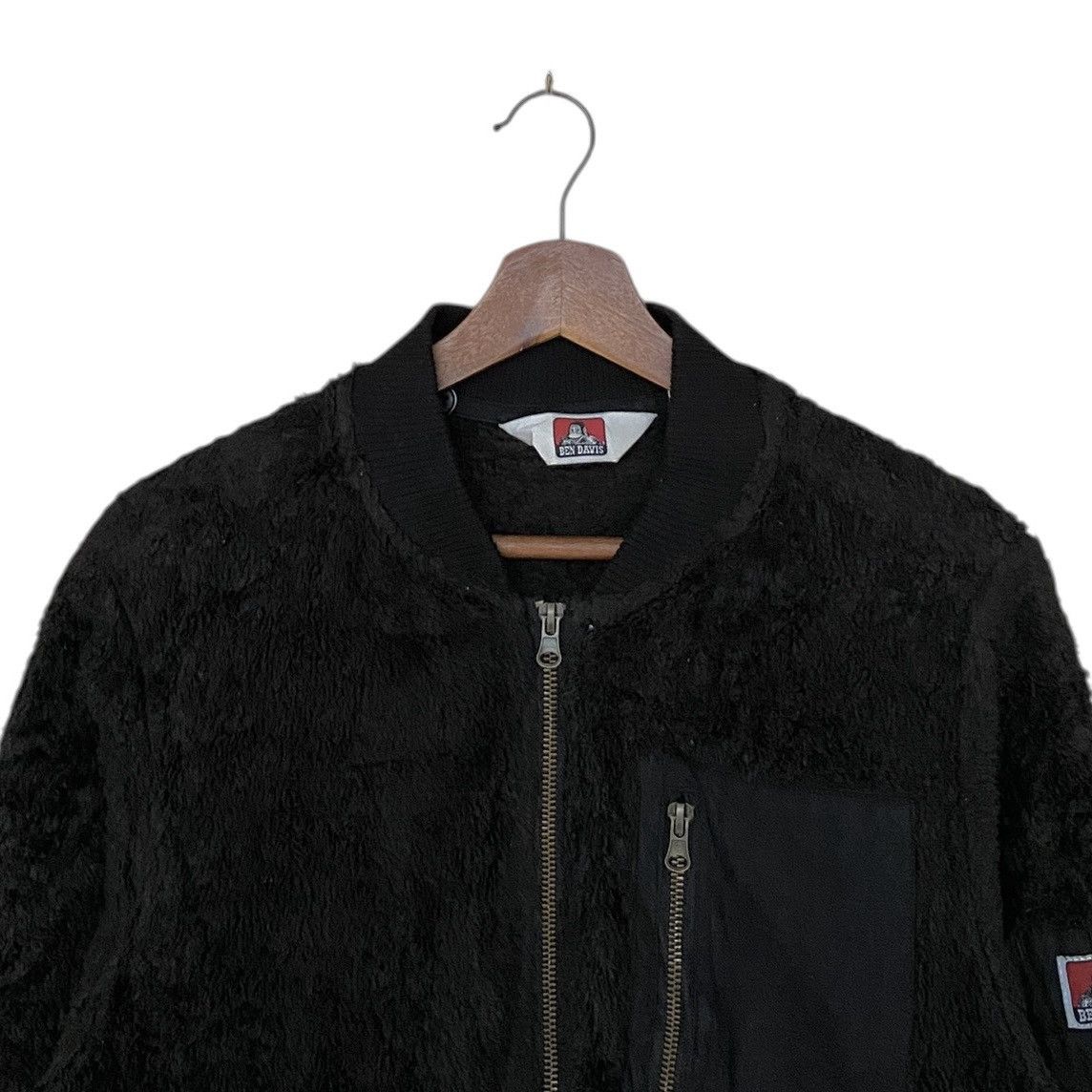 Ben Davis Vintage Brand Ben Davis Fur Bomber Jacket 2000s Size US M / EU 48-50 / 2 - 6 Thumbnail