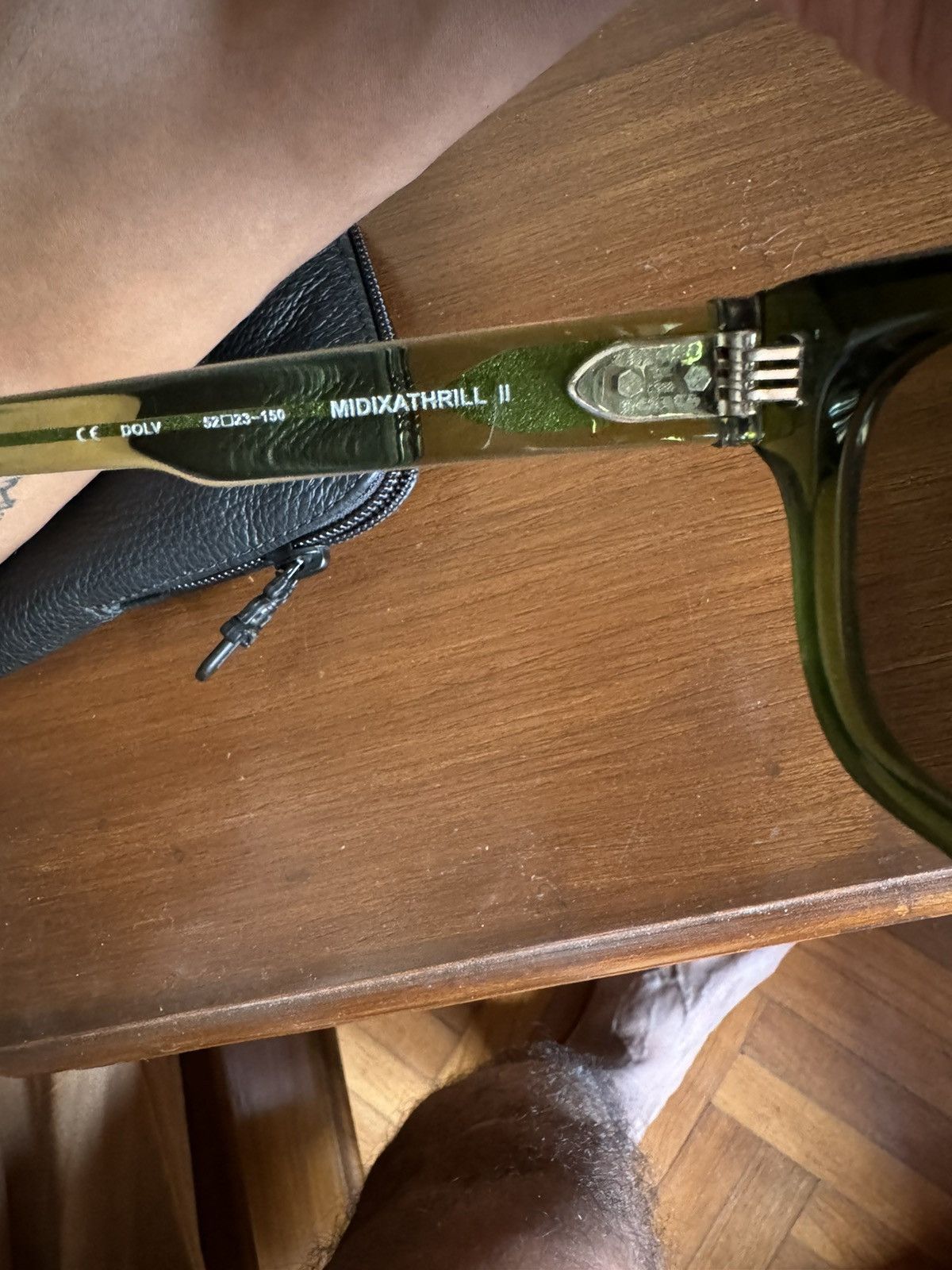 Chrome Hearts Chrome Hearts Sunglasses (Green Acetate) Size ONE SIZE - 9 Thumbnail