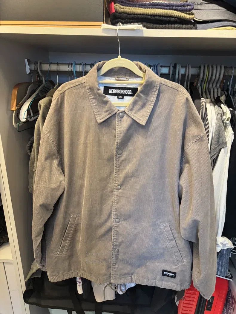 Neighborhood Neighborhood Corduroy Windproof Coach Jacket Size US L / EU 52-54 / 3 - 1 Thumbnail