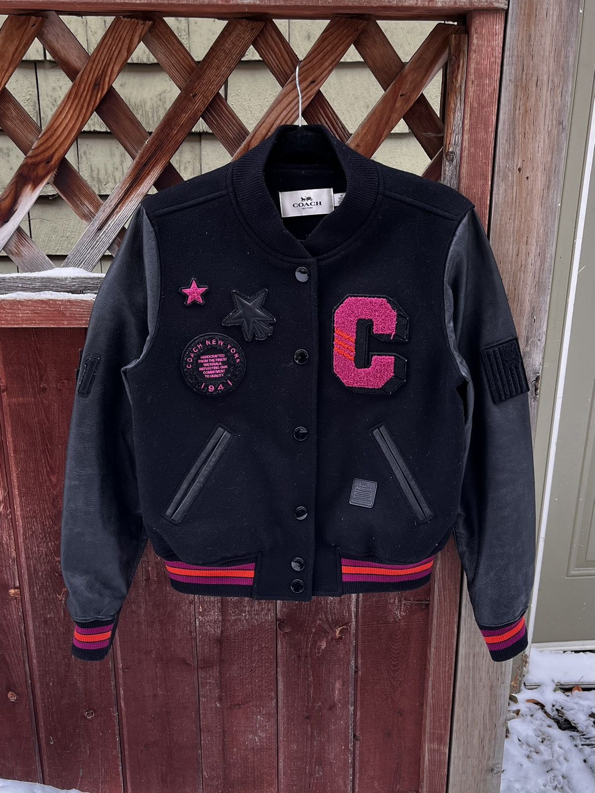Coach Coach New York Varsity Jacket Size M / US 6-8 / IT 42-44 - 1 Thumbnail