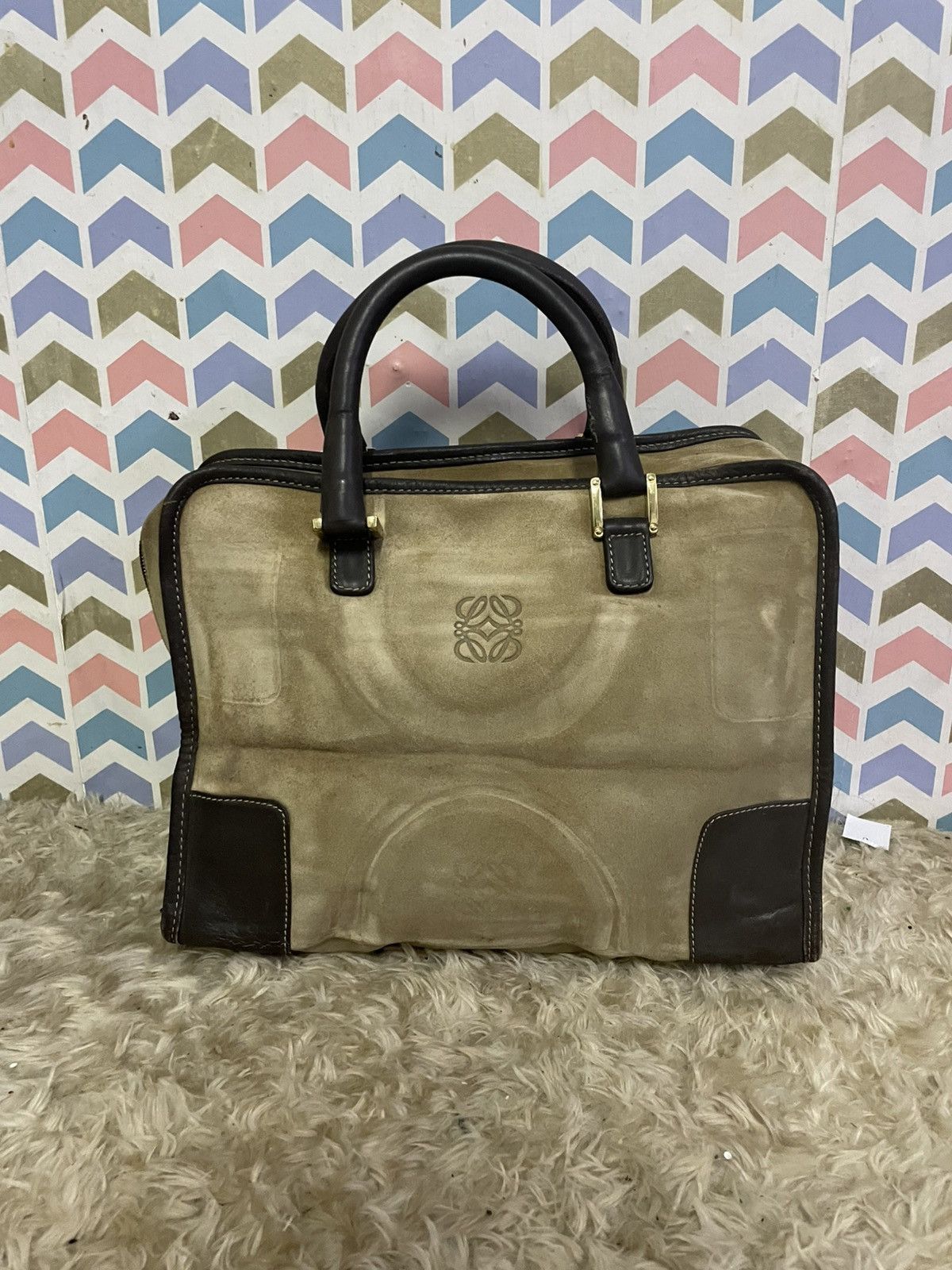 Loewe LOEWE Amozona Sude Leather Size ONE SIZE - 1 Thumbnail