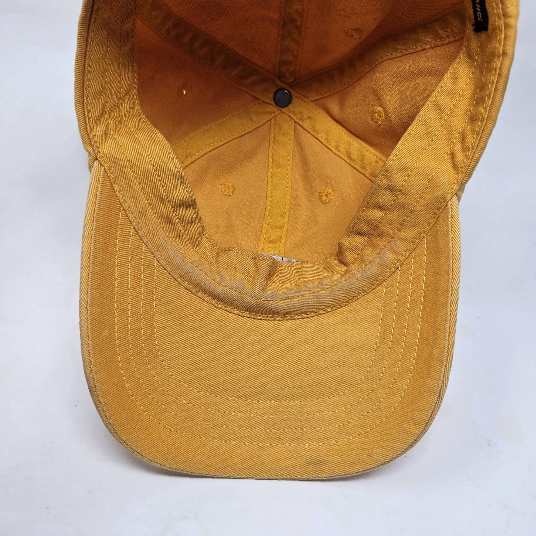 Vintage American Eagle Performance Hat Cap Strap Back One Size Yellow Logo Baseball Mens Size ONE SIZE - 7 Thumbnail