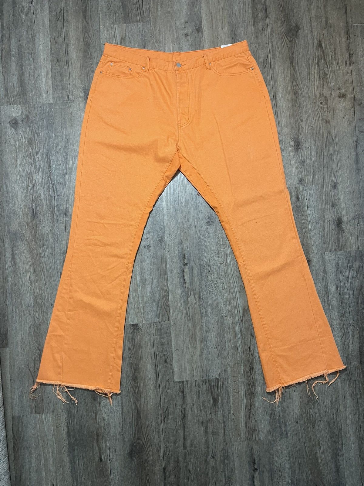 MNML Orange factory Ripped Jeans