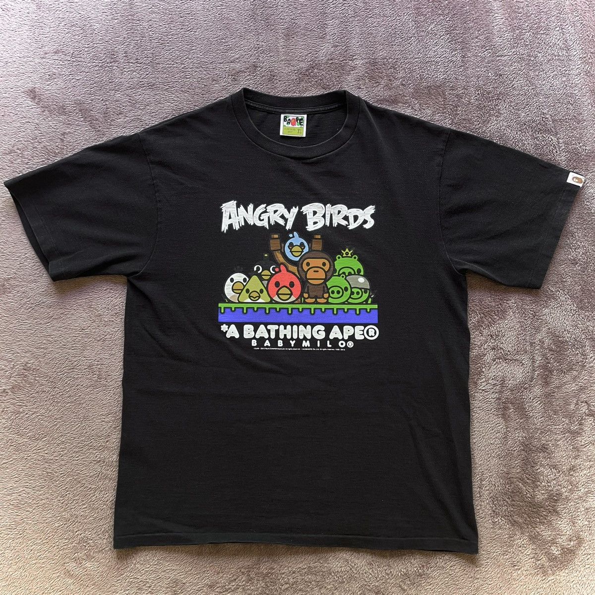 Bape x Angry Birds T-Shirt