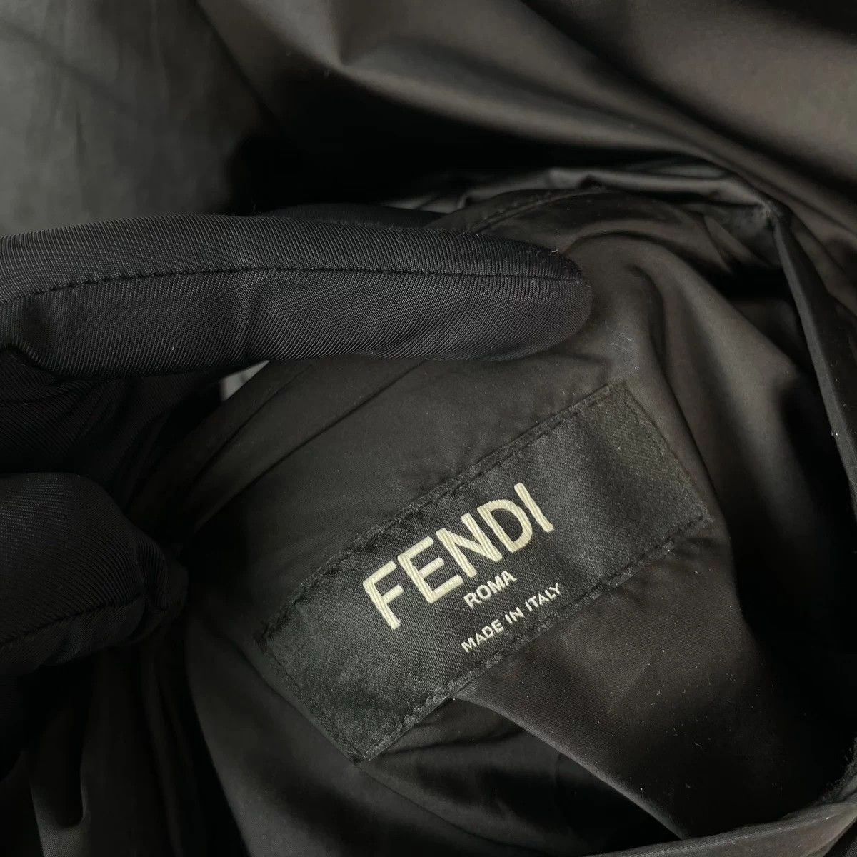 Fendi Fendi Monster 2-sided down coat 48 black green colorblock Size US M / EU 48-50 / 2 - 3 Thumbnail