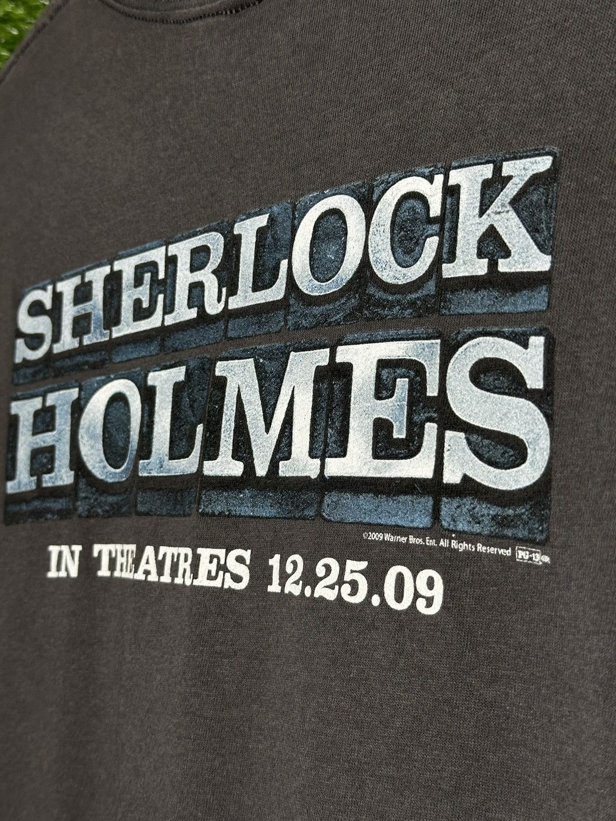 Vintage 🚨Vintage Sherlock Holmes 2009 Movie Promo T-Shirt Size US L / EU 52-54 / 3 - 4 Thumbnail
