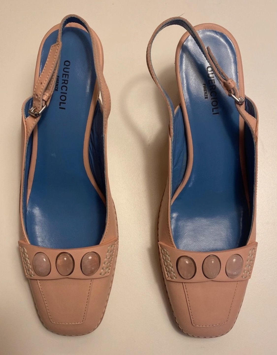 Quercioli Slingback leather Quercioli Size US 7 / IT 37 - 3 Thumbnail