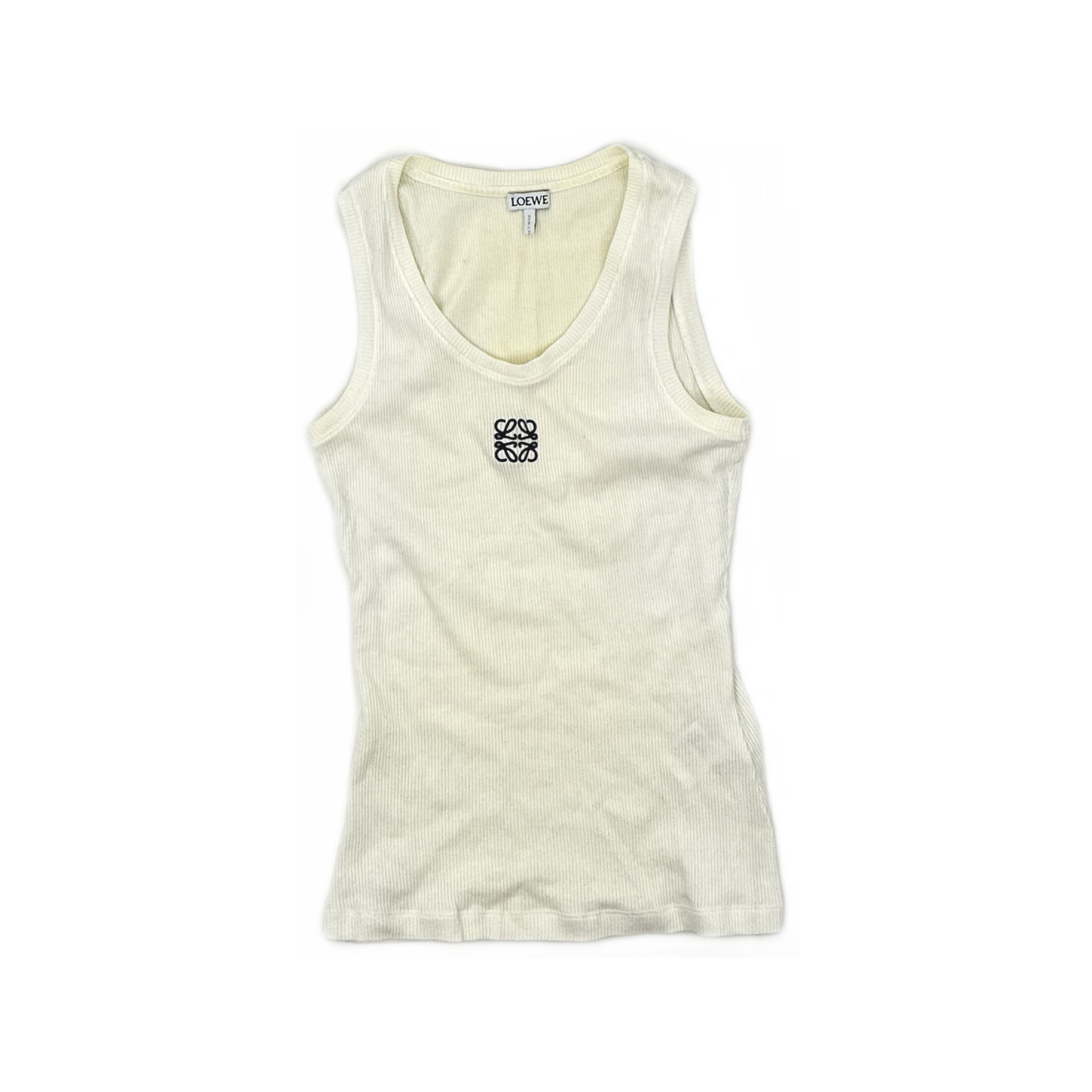 Loewe Loewe Logo Embroidered Tank Top Size S Size S / US 4 / IT 40 - 1 Thumbnail