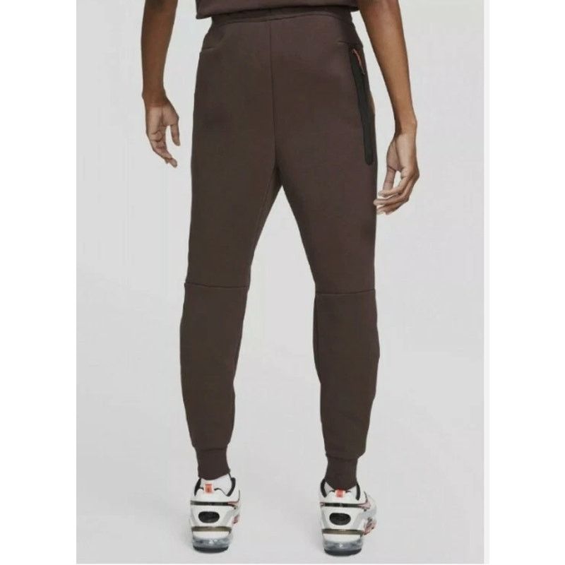 Nike Nike Fleece Tech Pants Brown Basalt/Pecan Size XXXLarge Size US 33 - 3 Thumbnail