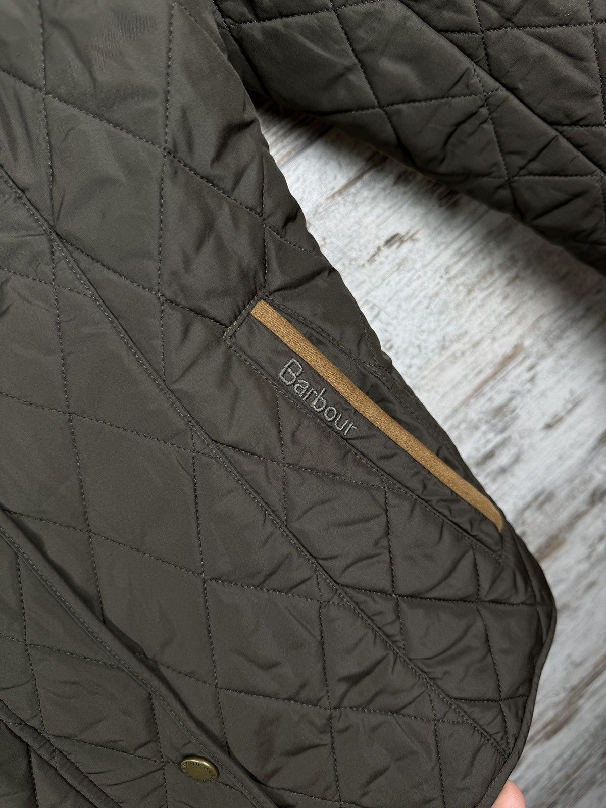 Barbour Women’s Barbour Draycott Jacket quilted brown size UK 8 Size S / US 4 / IT 40 - 6 Thumbnail