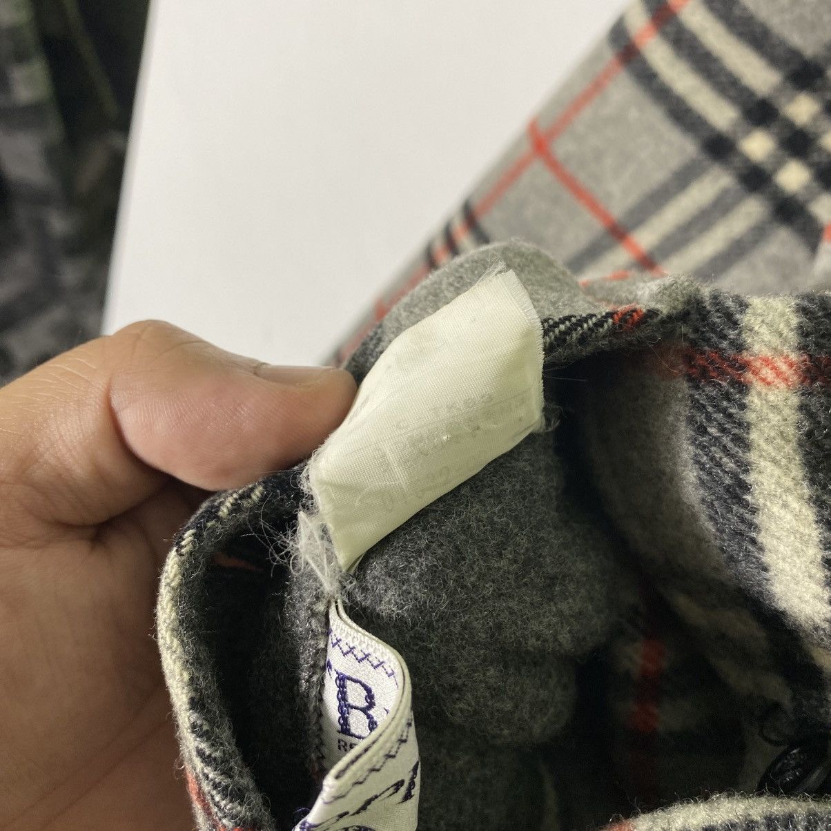 Burberry Prorsum Vintage Burberrys Reversible Wool Button Jacket Size M / US 6-8 / IT 42-44 - 12 Thumbnail