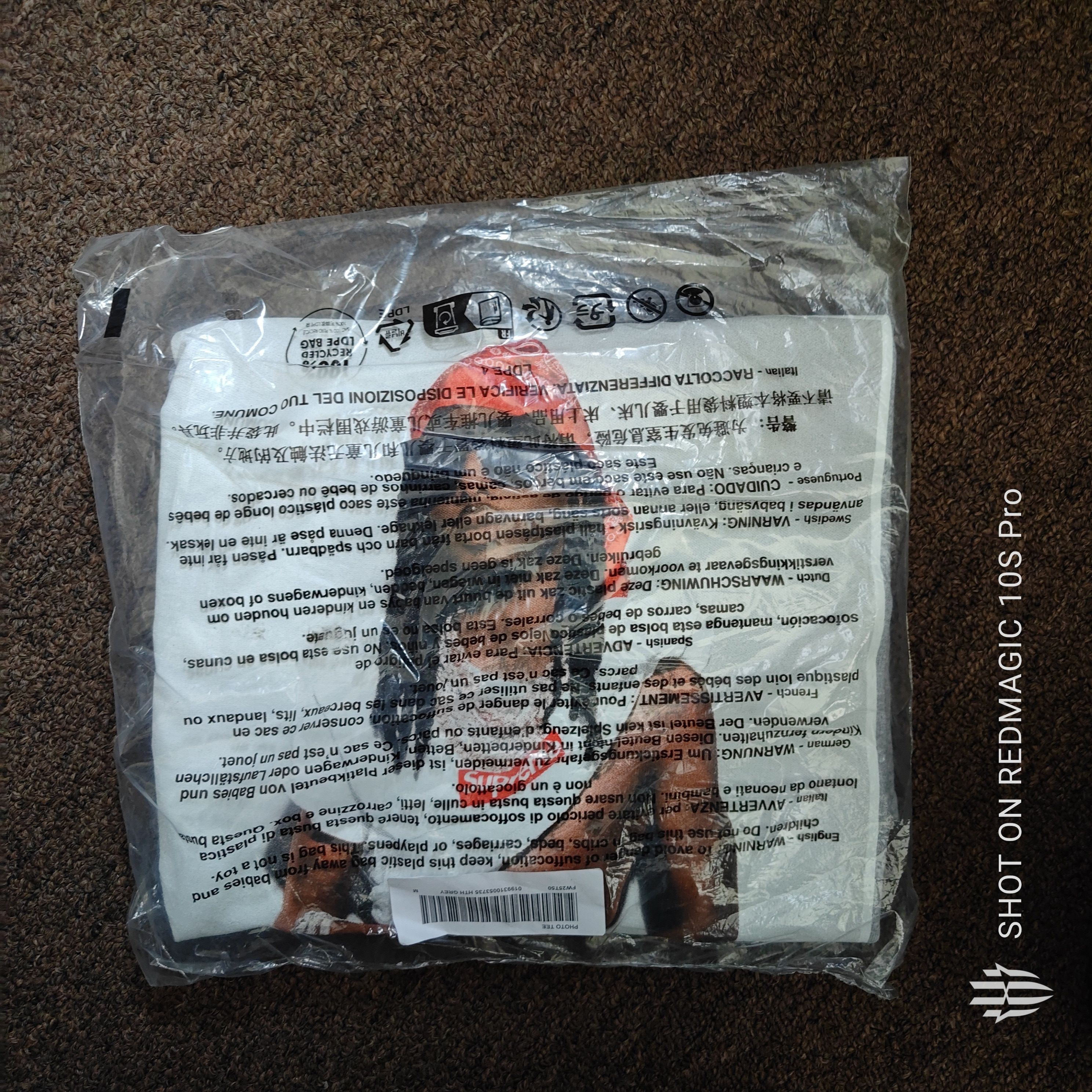 Supreme Supreme playboi Carti Heather grey Size US M / EU 48-50 / 2 - 1 Preview