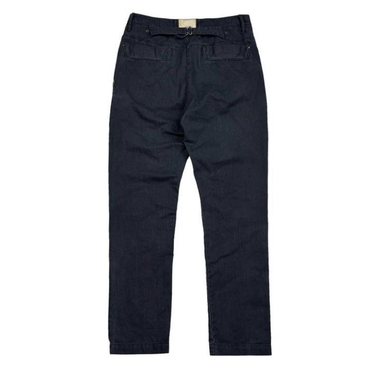 Designer × Japanese Brand × Kapital Vintage Kapital Casual Navy Buckle Back Phat Size US 32 / EU 48 - 3 Thumbnail