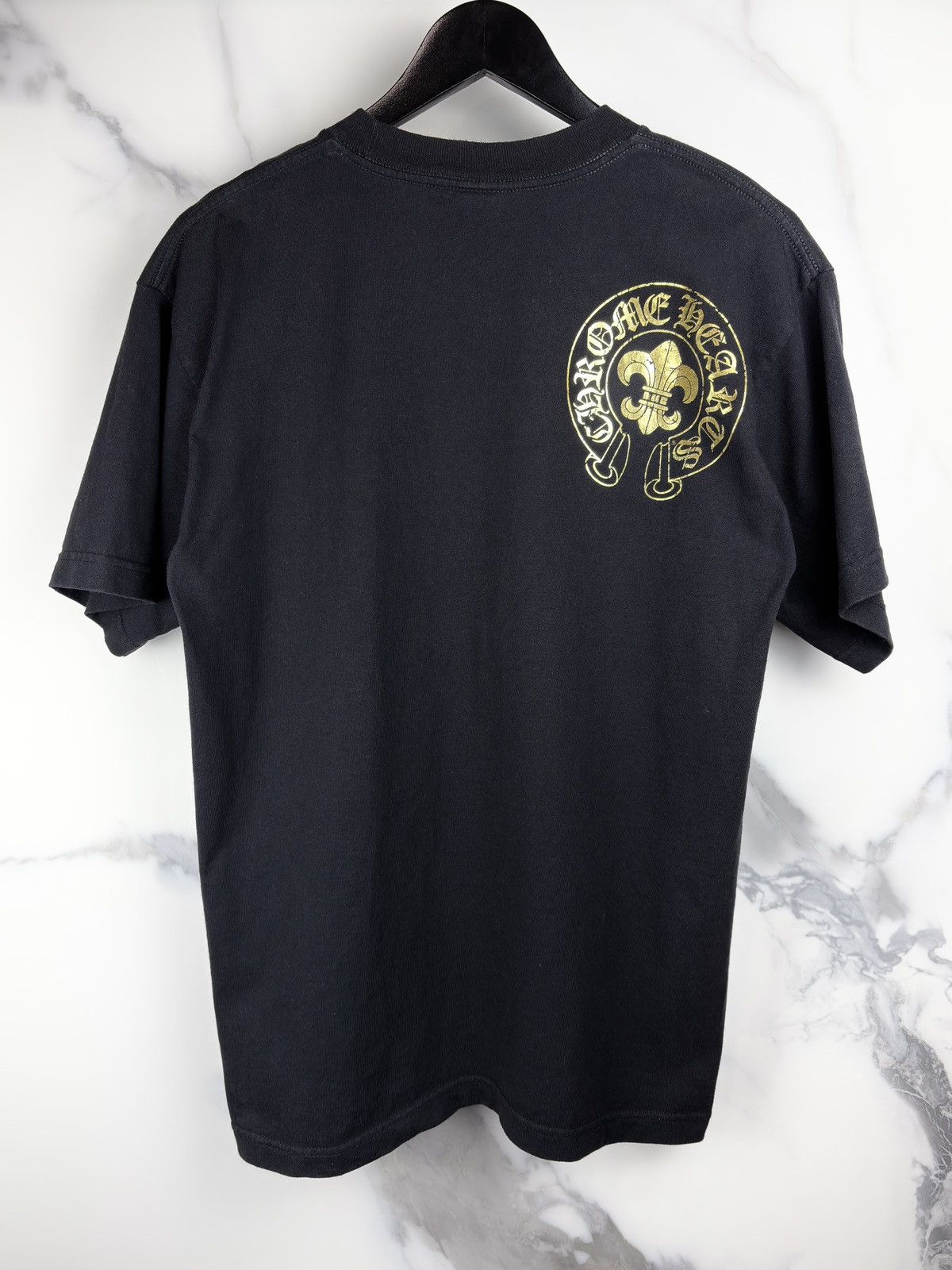 Chrome Hearts Chrome Hearts Vintage Metallic Gold Dagger Pocket Tshirt Size US L / EU 52-54 / 3 - 2 Thumbnail