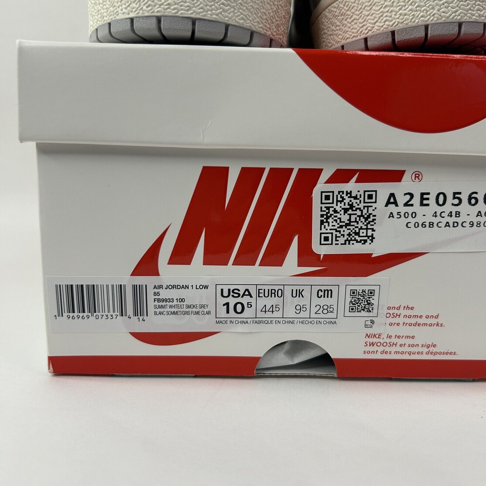 Nike Nike Air Jordan 1 Low '85 OG “Neutral Grey” 20224 Size US 10.5 / EU 43-44 - 5 Thumbnail