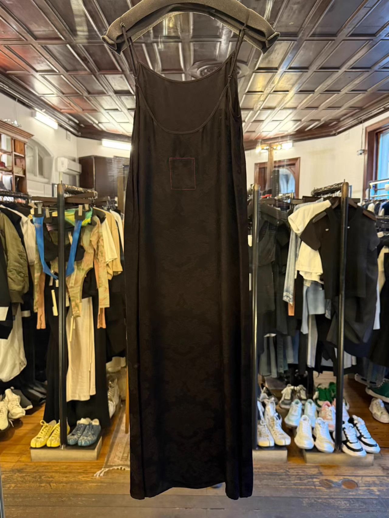 Uma Wang UMA WANG FW25 Women’s Main Black Anaya Dress Ｑ25 Size XS / US 0-2 / IT 36-38 - 2 Thumbnail
