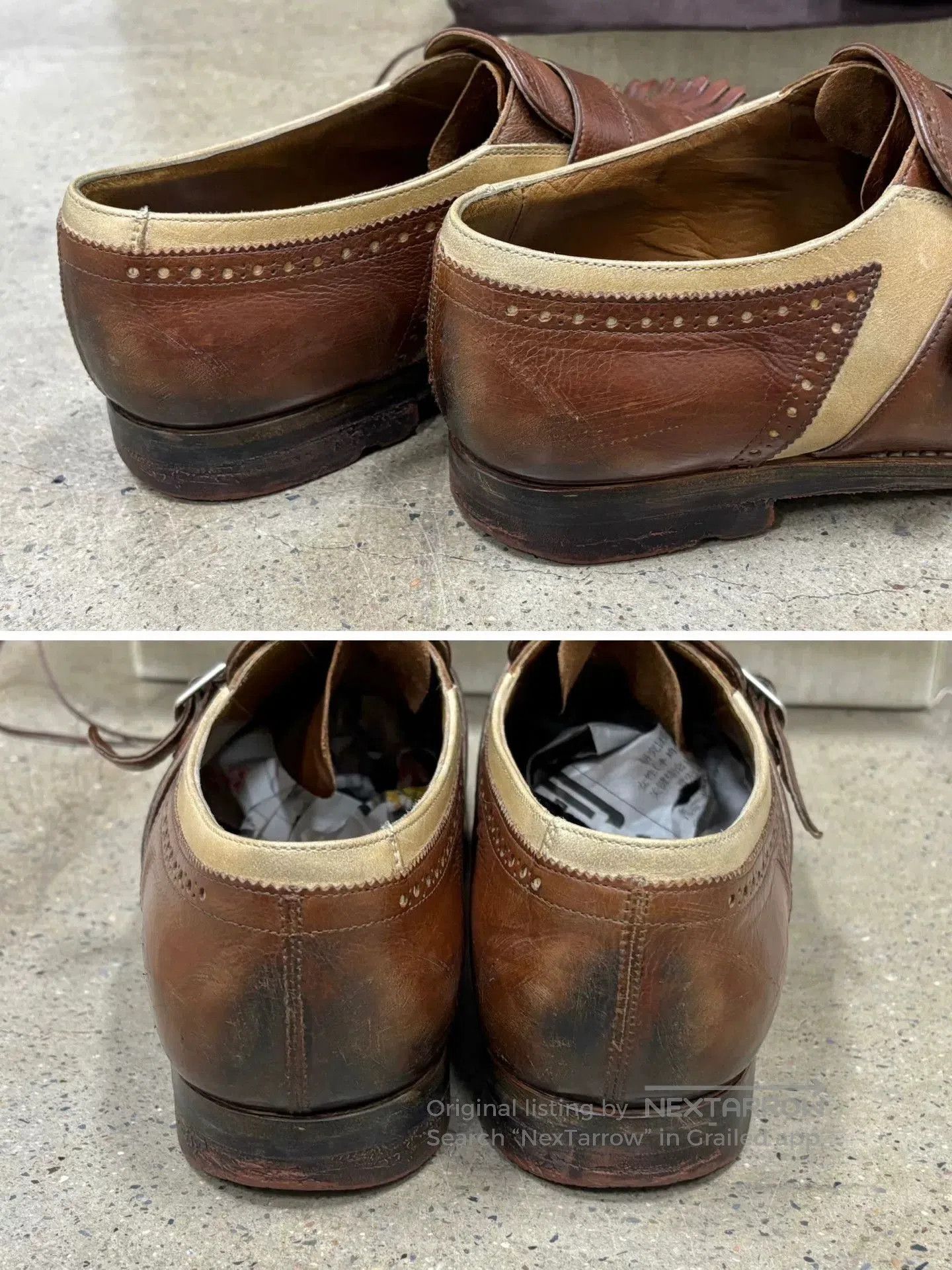 Church's Vintage Churchs Monks and Brogues Shoes. Size US 9 / EU 42 - 7 Thumbnail