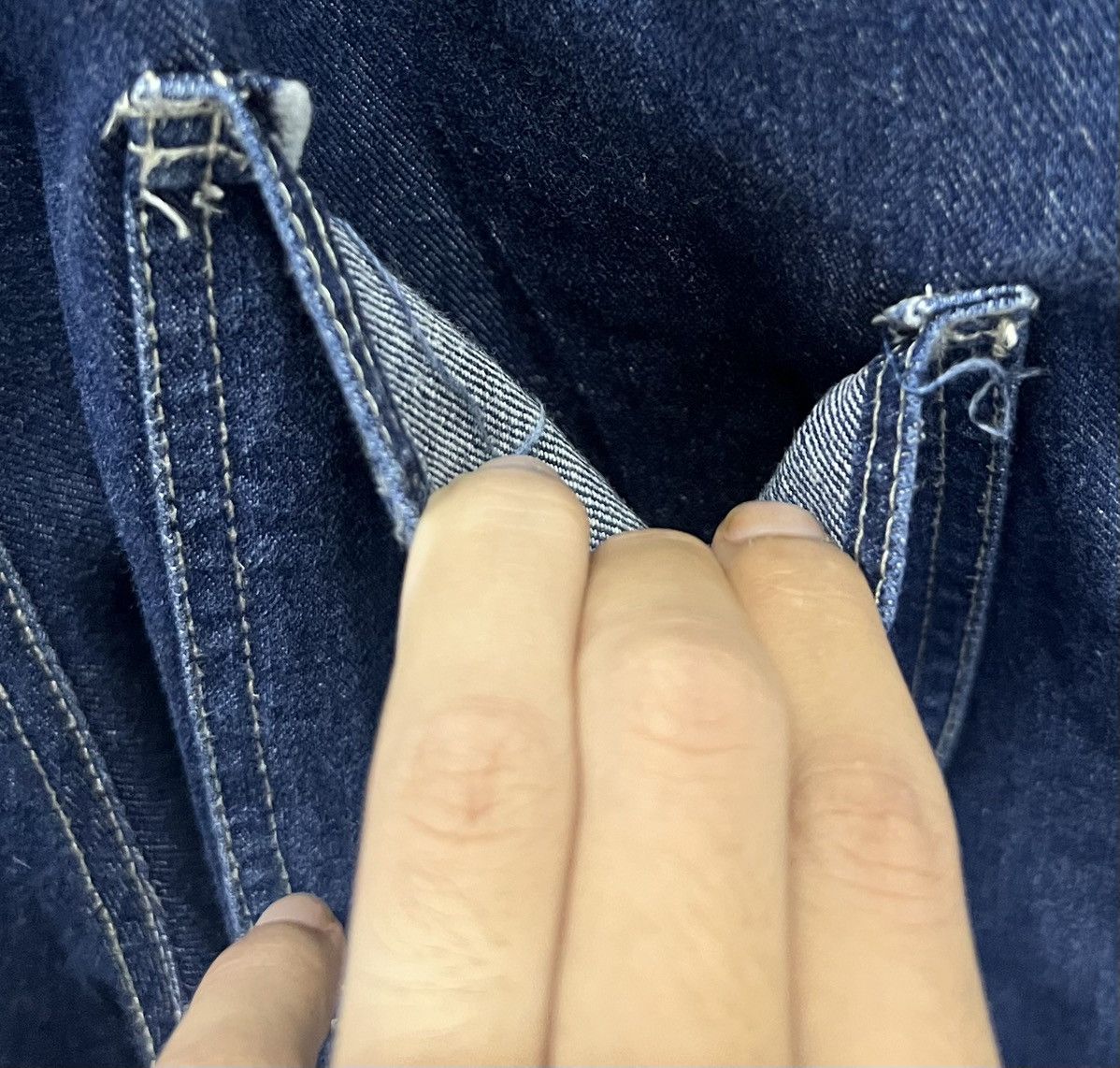 Japanese Brand × Vintage Vintage Japanese Denim Overalls – 100% Cotton, Size M Size US 34 / EU 50 - 11 Thumbnail