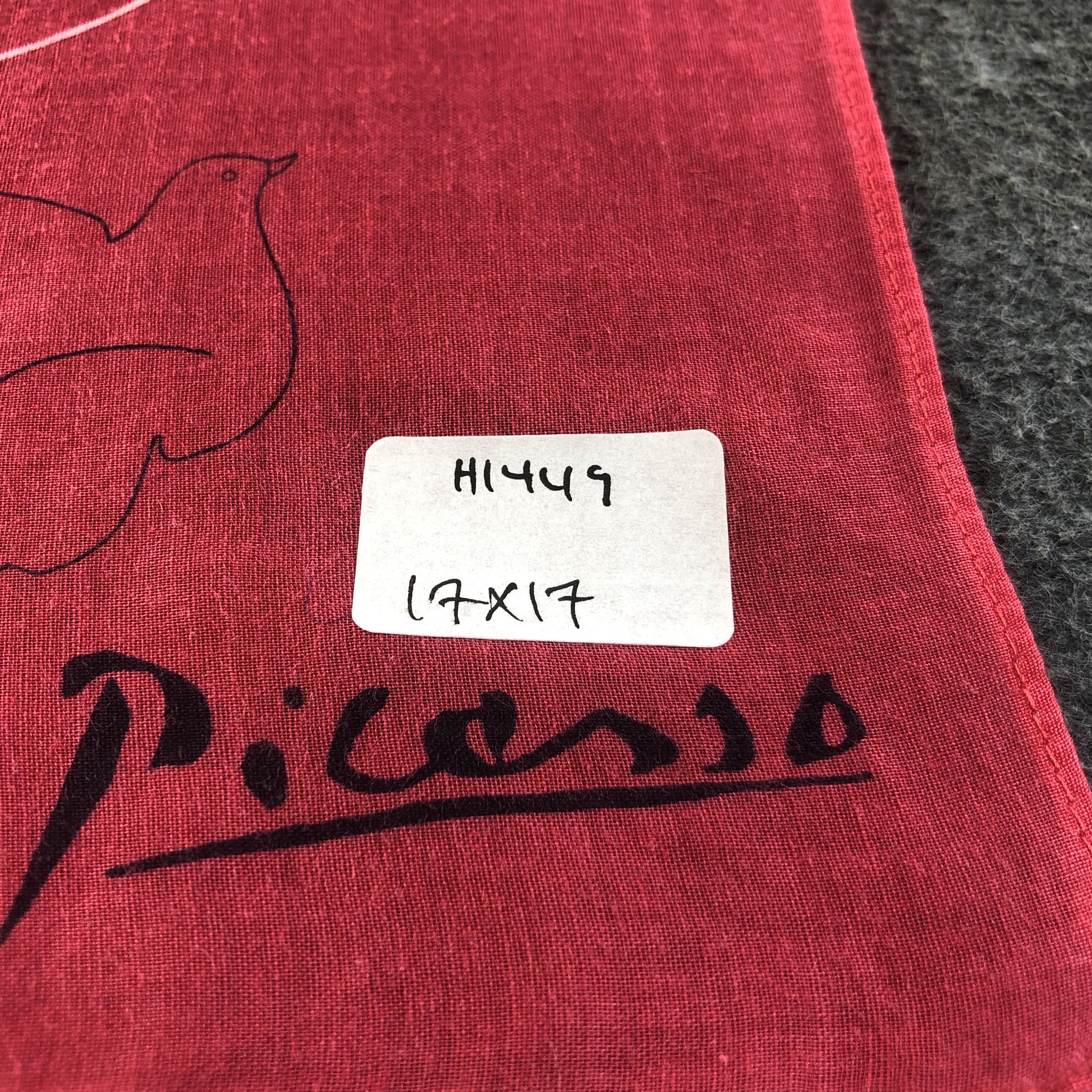 Other Picasso Dove Handkerchief Neckerchief Bandana H1449 Size ONE SIZE - 7 Thumbnail