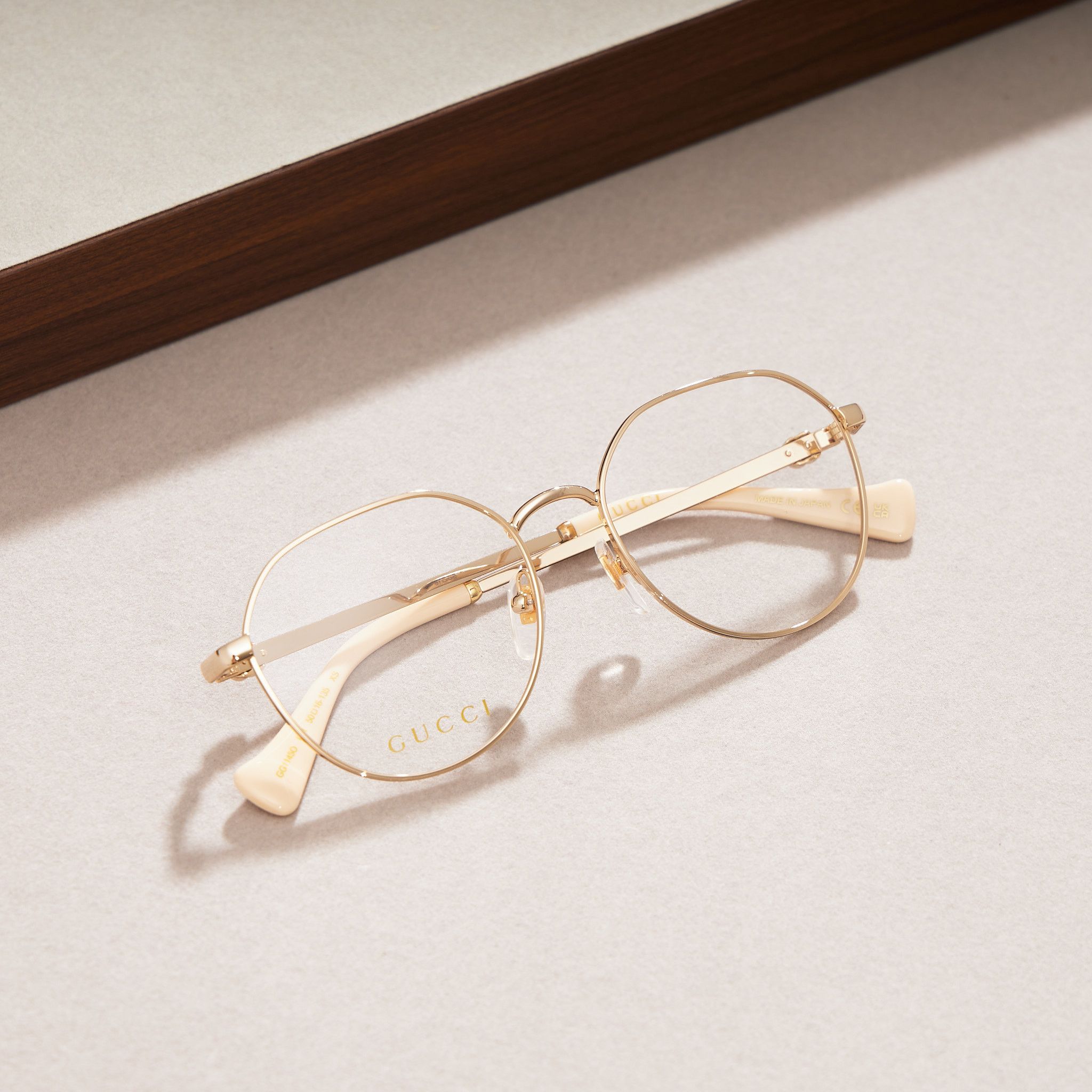 Gucci GUCCI GG1145O 001 Sunglasses GOLD Size ONE SIZE - 8 Thumbnail