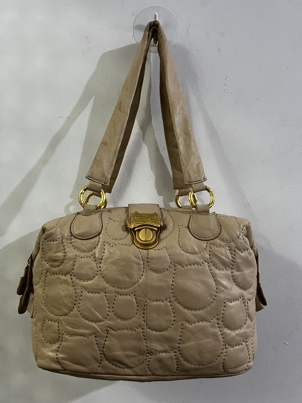 Issey Miyake × Tsumori Chisato TSUMORI CHISATO BY ISSEY MIYAKE CALFSKIN LEATHER QUILTED BAG Size ONE SIZE - 1 Thumbnail