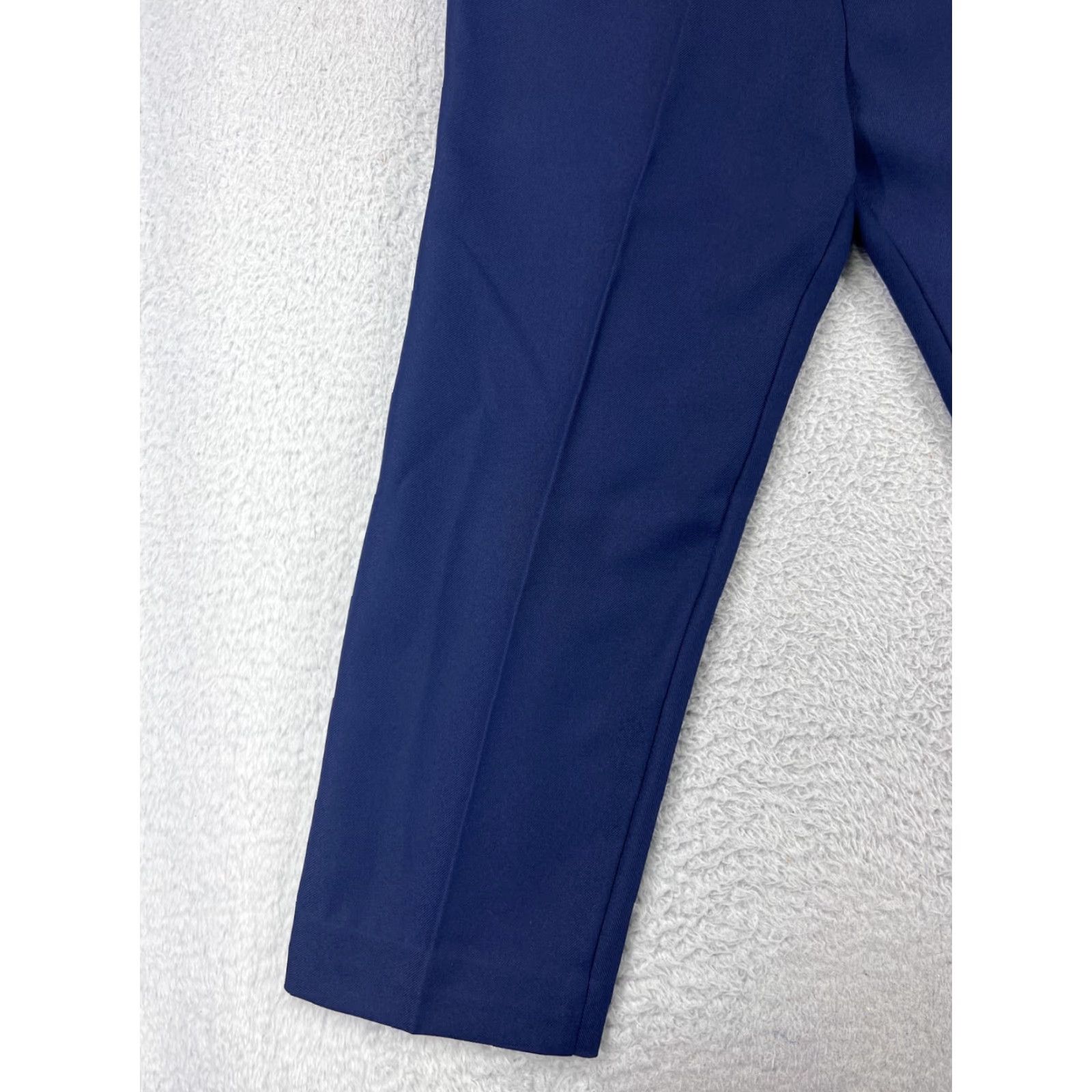 Vintage Separate Issue Pants Womens 20 Blue Polyester Pull On Straight Leg Chino Casual Regular (USA) Womens Size 42" / US 20 - 7 Thumbnail