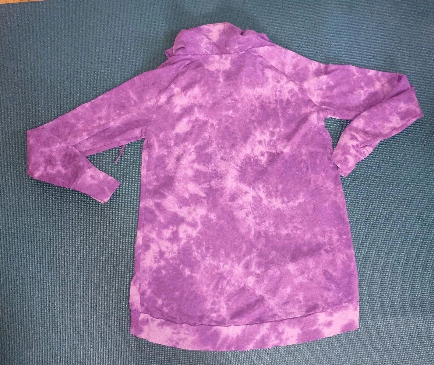 Other EARTH YOGA Tie Dye LS Organic Cotton Rayon Bamboo Hoodie Size US L / EU 52-54 / 3 - 4 Thumbnail