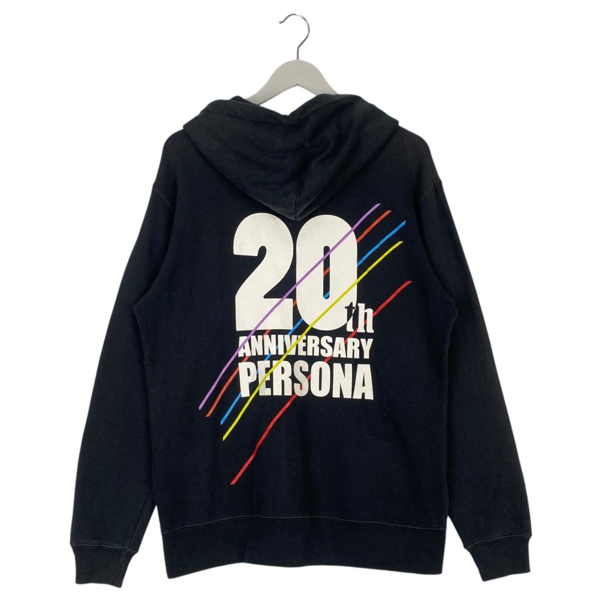 Vintage Vintage Persona 20 Fes Printed Hoodie Sweater Black Size US L / EU 52-54 / 3 - 5 Thumbnail