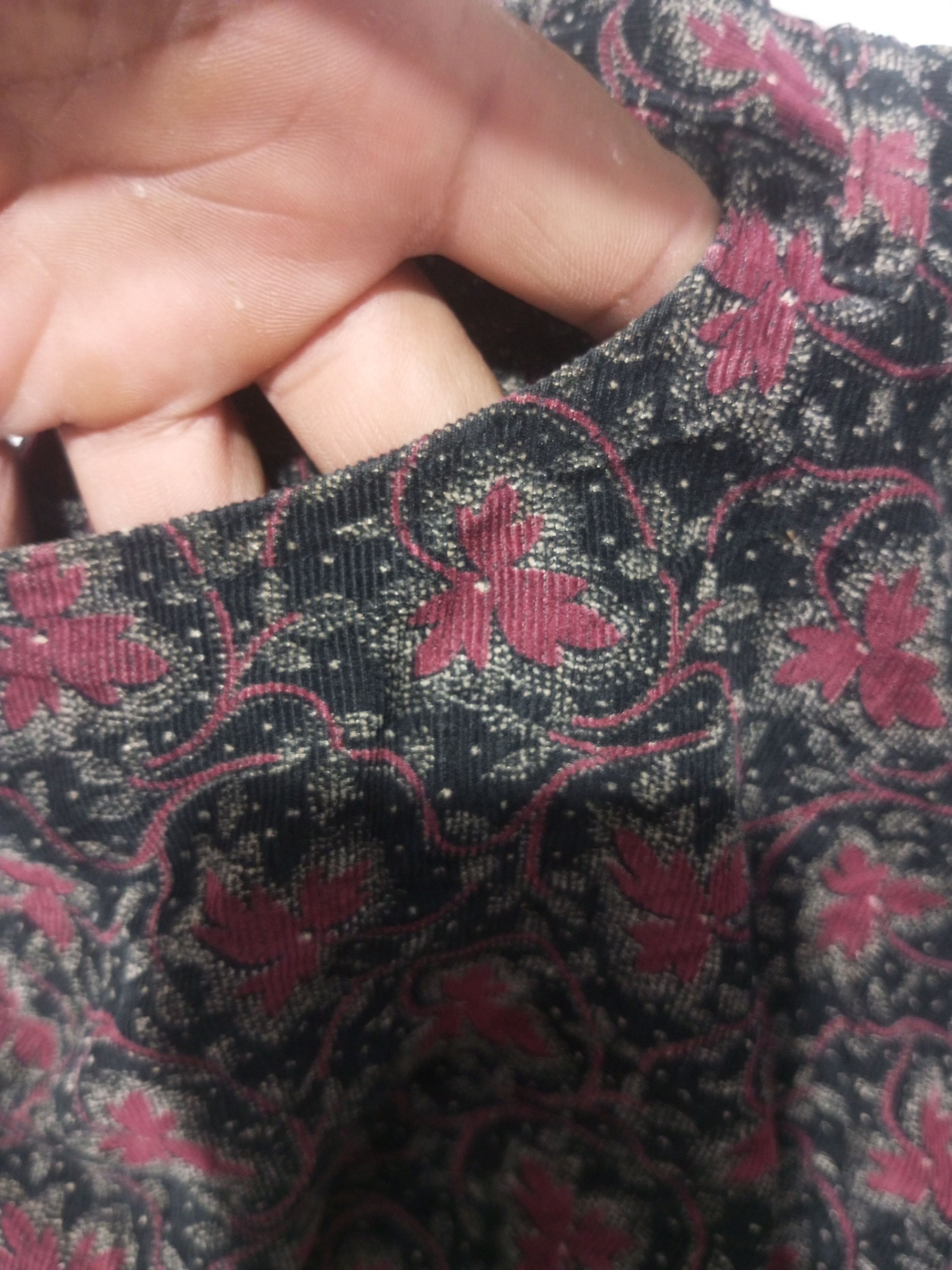 agnes b. Vintage Agnes b thin corduroy full print flare pants Size 28" / US 6 / IT 42 - 14 Thumbnail