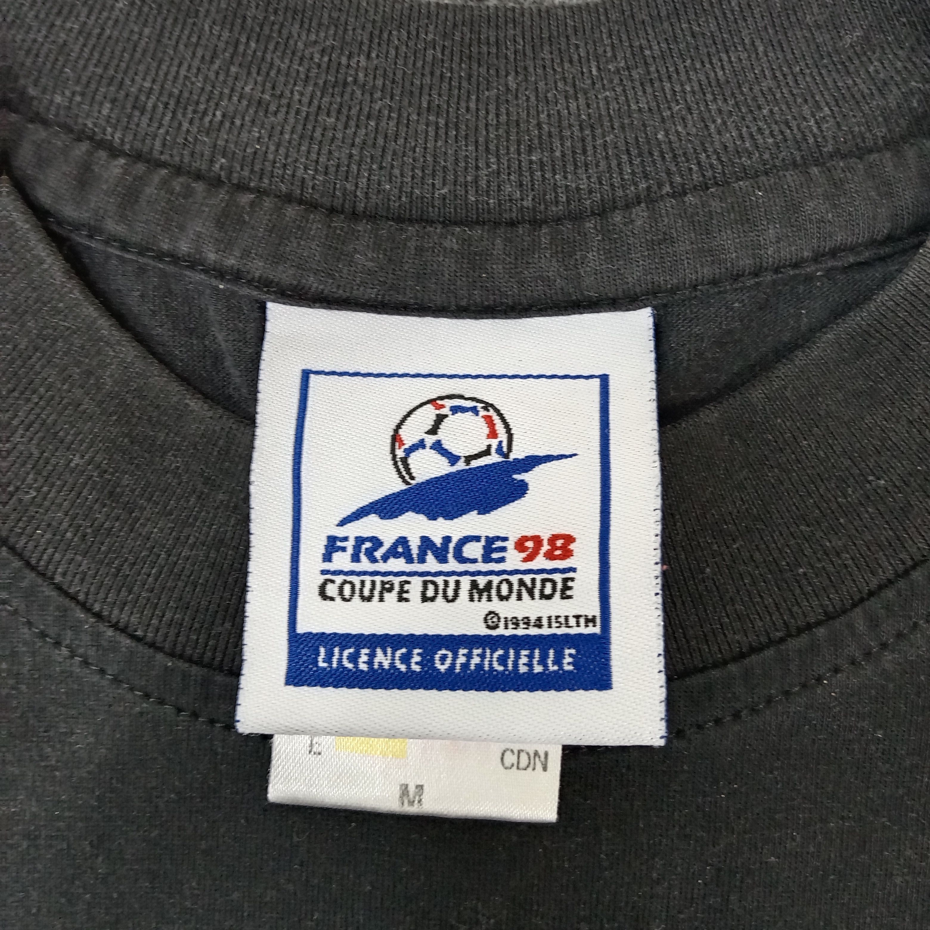 Adidas × Vintage Adidas France 98 Football World Cup Soccer Tshirt Size US L / EU 52-54 / 3 - 5 Thumbnail