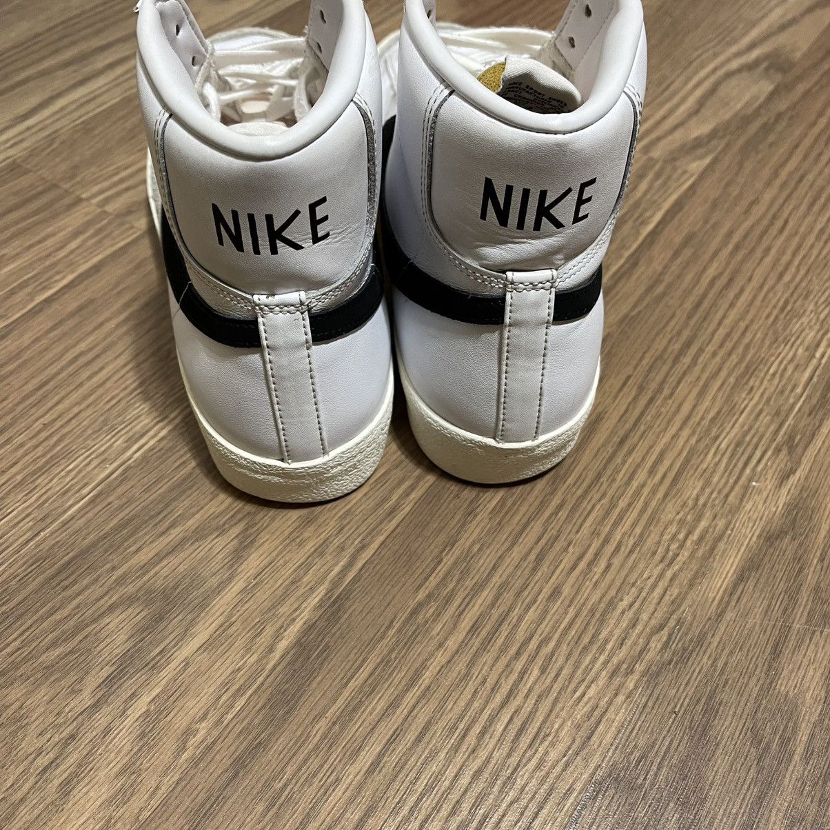 Nike Nike Blazer Mid '77 Premium Vintage White Black Size US 11 / EU 44 - 9 Thumbnail