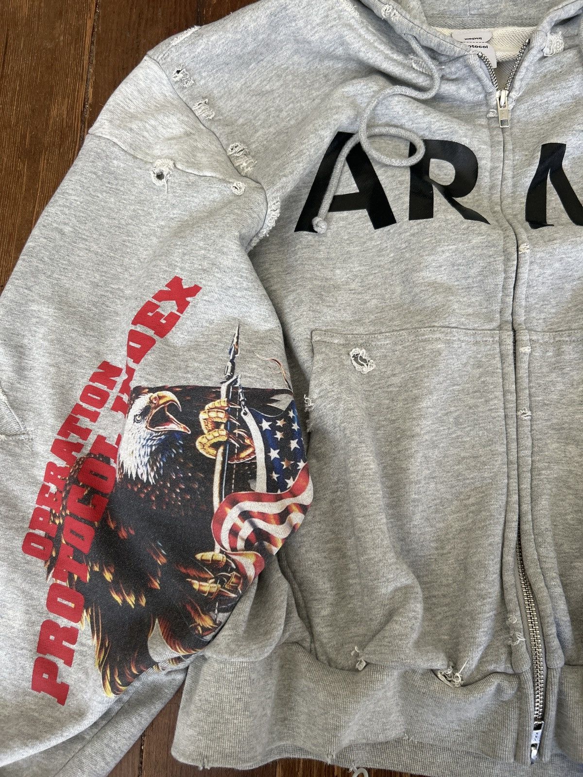 PROJECT G/R Protocol Index Zip hoodie Size US S / EU 44-46 / 1 - 3 Thumbnail