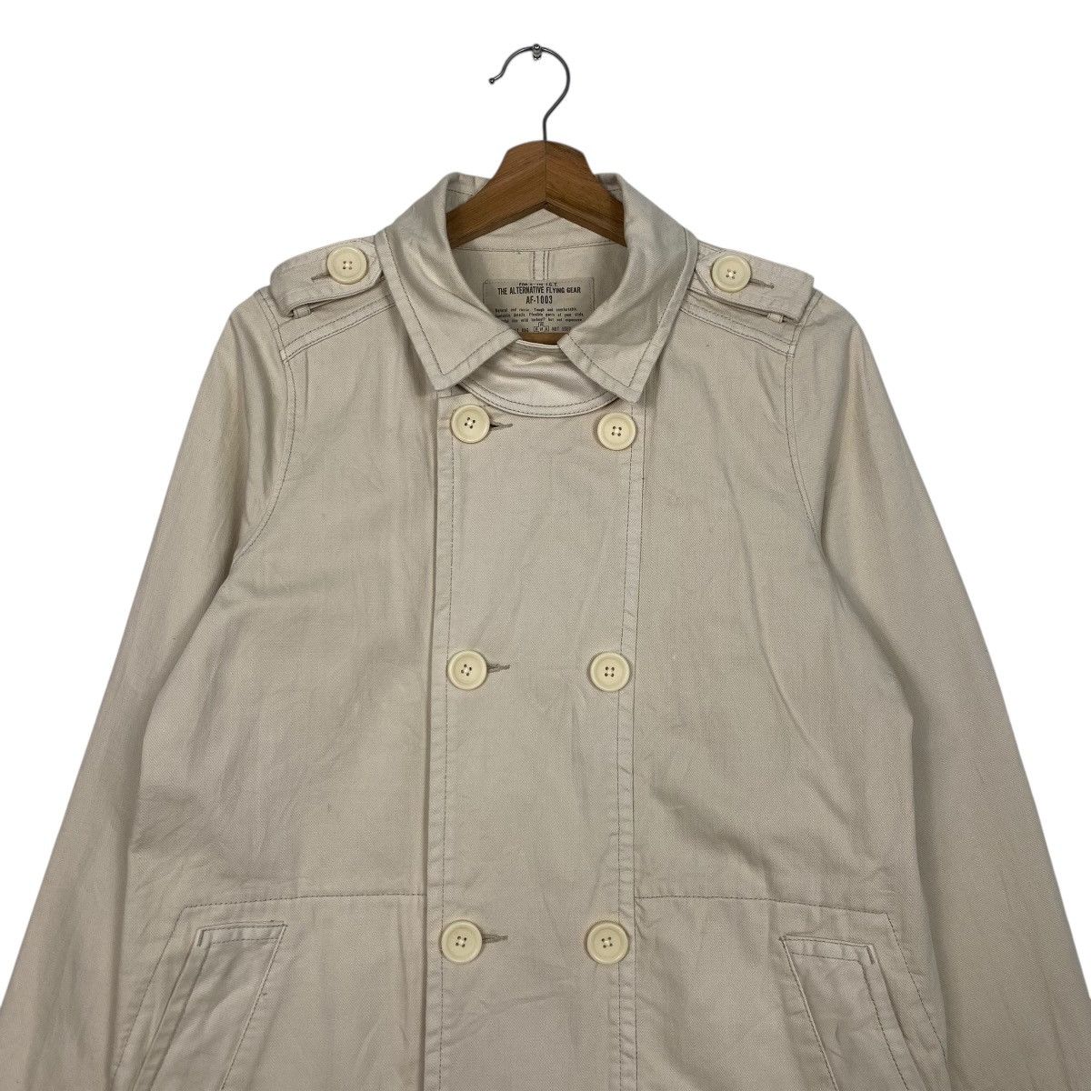 Rock & Republic RNA inc. Trenchcoat double breasted Size US M / EU 48-50 / 2 - 2 Thumbnail