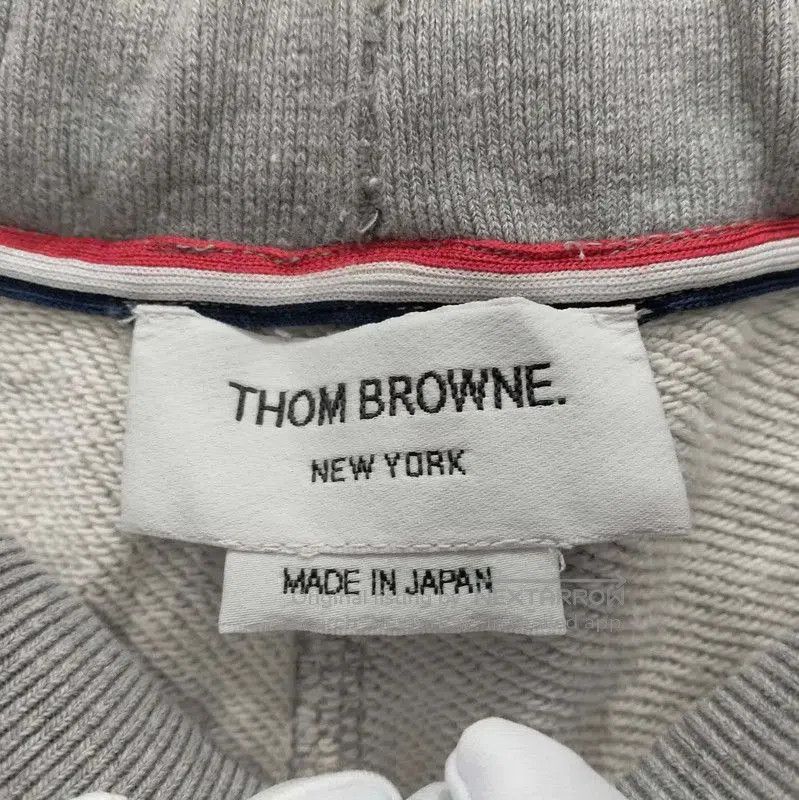 Thom Browne Thom Browne Gray Cotton Casual Pants for Men . Size US 26 / EU 42 - 4 Thumbnail