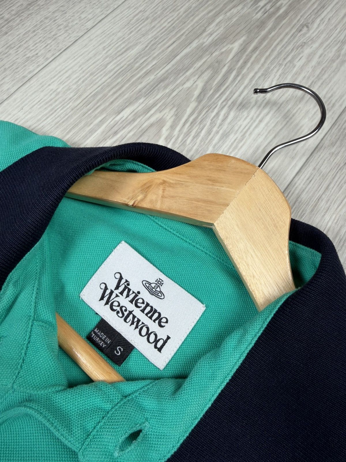 Vivienne Westwood Vivienne Westwood Green Polos Shirt Size S Size US S / EU 44-46 / 1 - 7 Thumbnail
