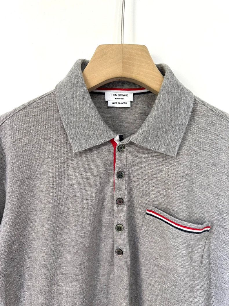 Thom Browne Thom Browne Short sleeve polo shirt Size US S / EU 44-46 / 1 - 3 Thumbnail