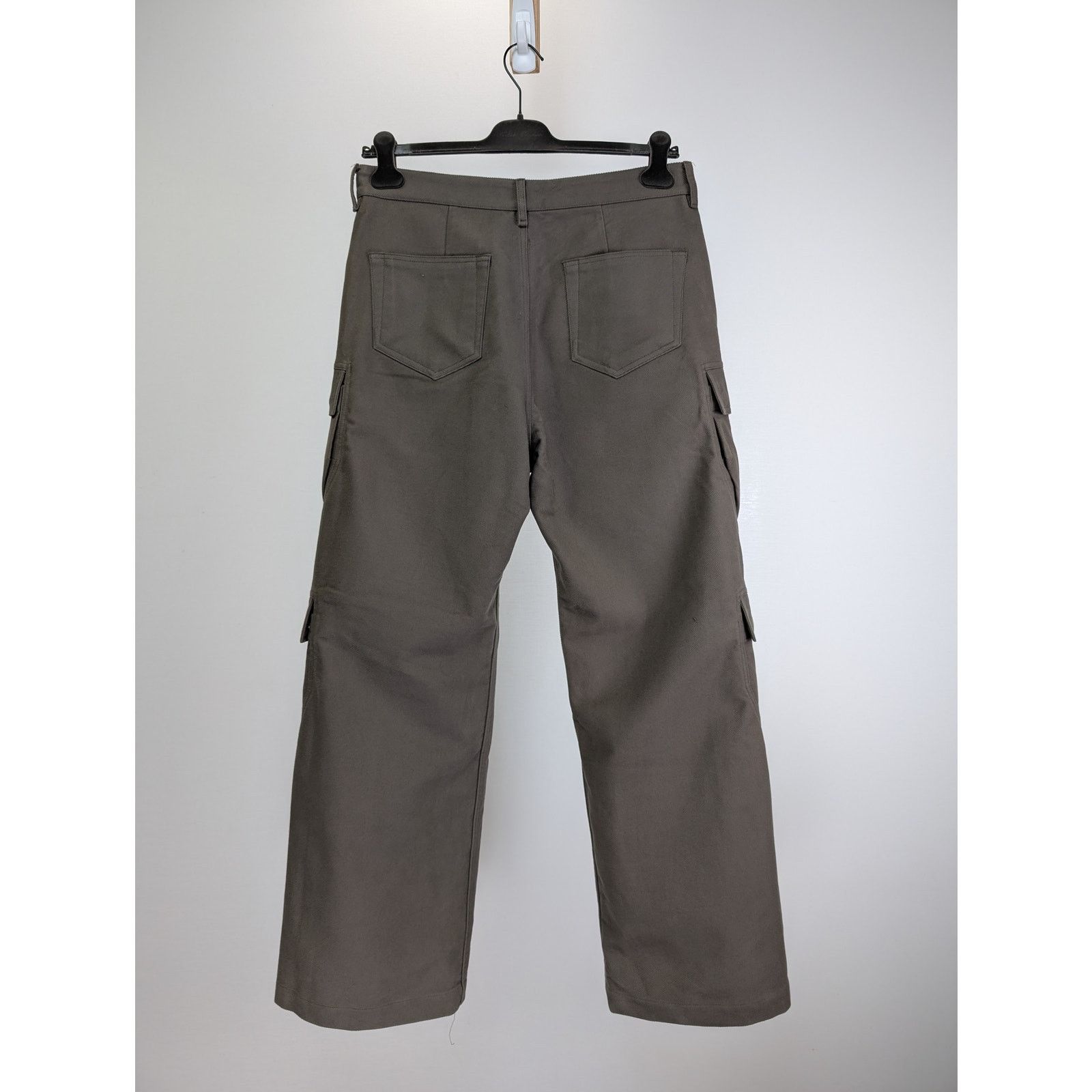 Rick Owens o1rshd1 Double Cargo Pants in Dust Size US 31 - 10 Thumbnail
