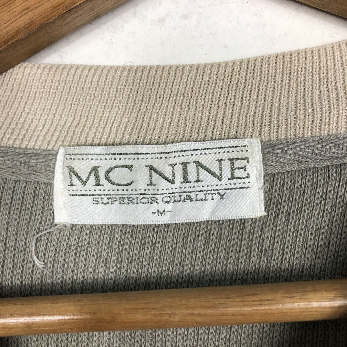 Japanese Brand 📌Vintage Sweatshirt Pull Over MC Nine Big Logo Issey Miyake Size US M / EU 48-50 / 2 - 14 Thumbnail
