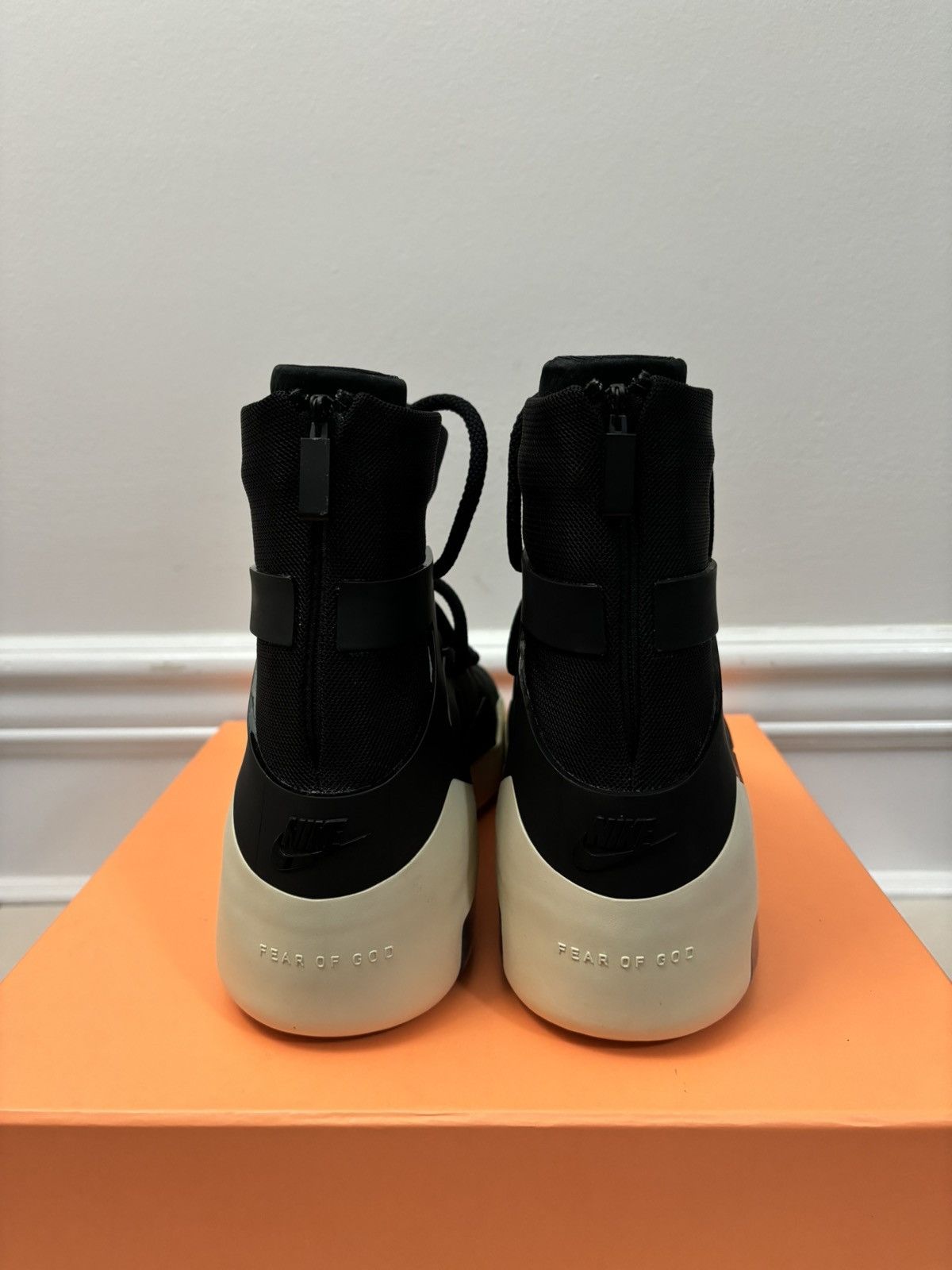 Fear of God × Nike Nike Air Fear of God 1 Black Size US 9 / EU 42 - 5 Thumbnail
