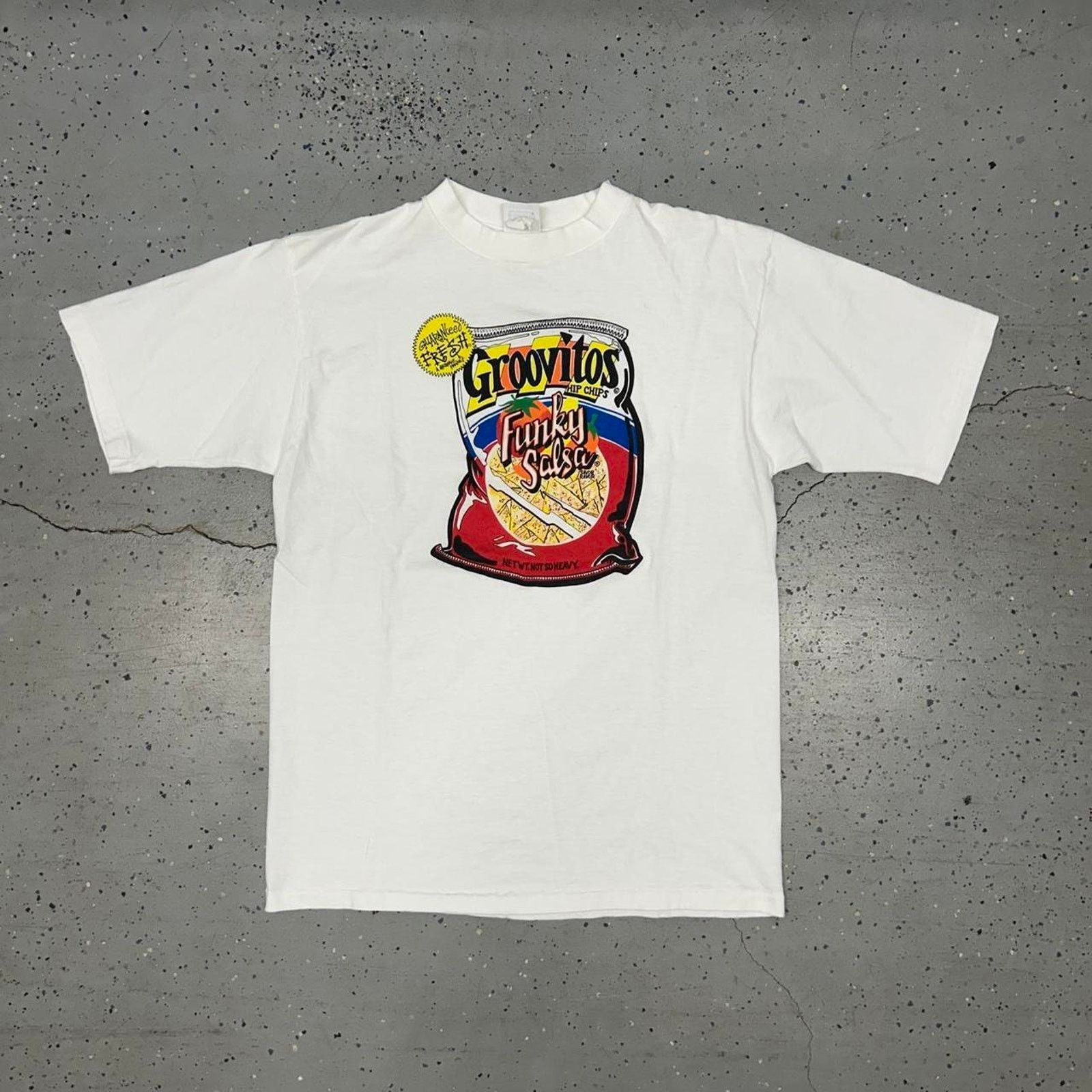 Other VTG Groovitos Hip Chips Funky Salsa Weed T-shirt Size US XL / EU 56 / 4 - 1 Thumbnail