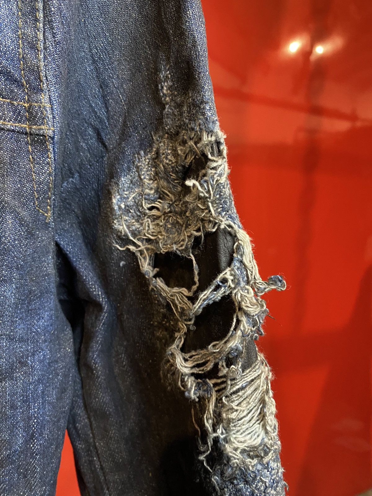 Shellac distressed shellac jeans jacket archives Size US M / EU 48-50 / 2 - 9 Thumbnail